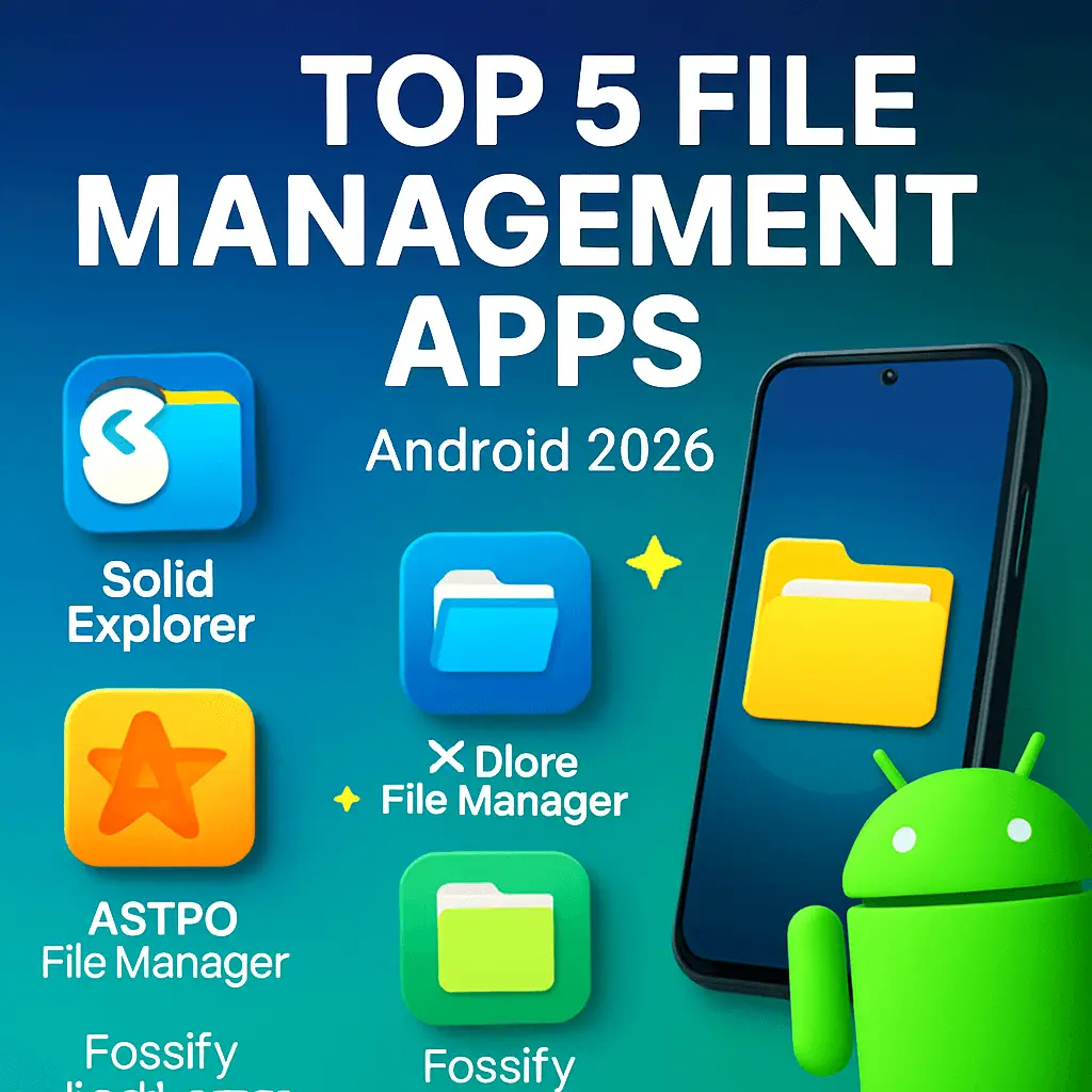 5 Best File Management Apps for Android in 2026