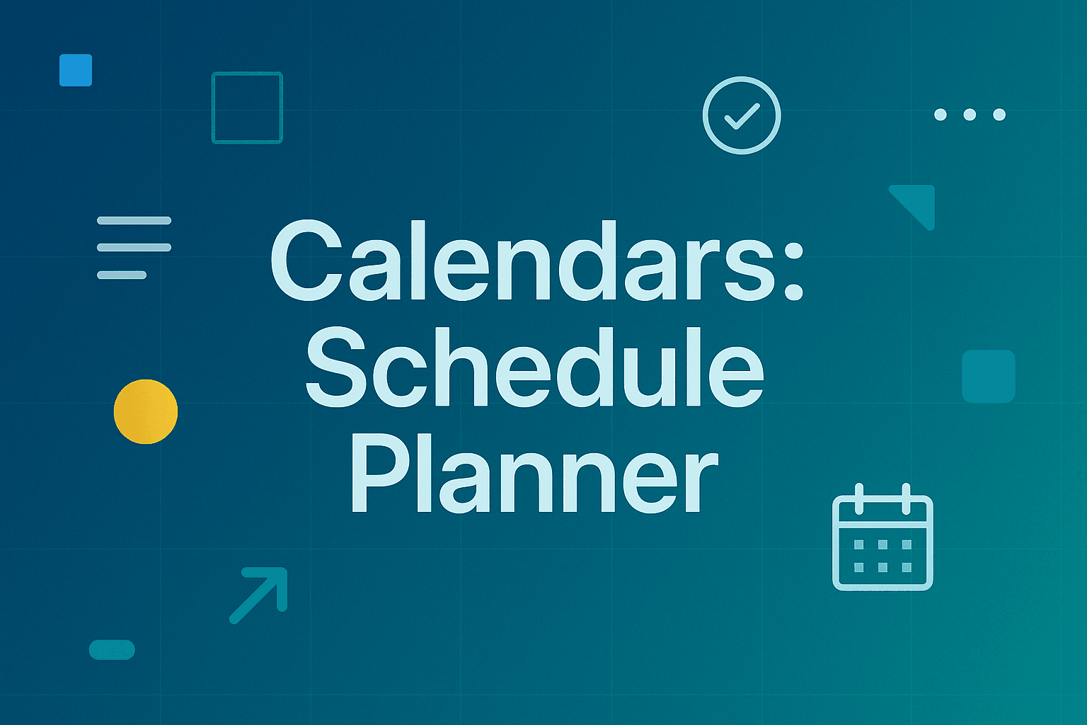 Calendars: Schedule Planner Review for iPhone & iPad